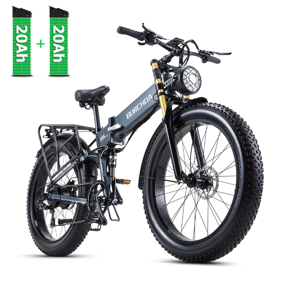 Folding full suspension fashion mountain bike